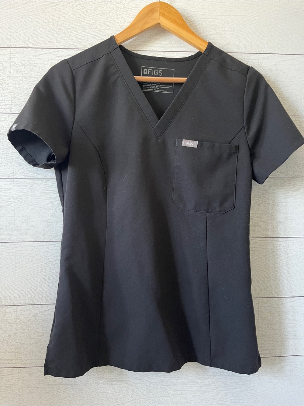Figs scrub top XS